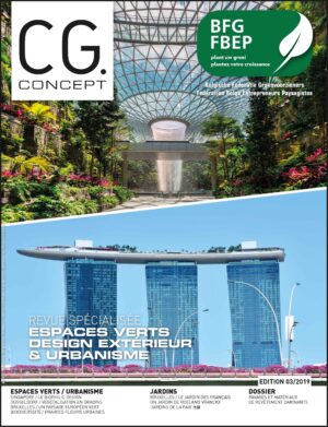 cg concept revue specialisée espaces verts design extérieur urbanisme materiiaux de revêtement fbep